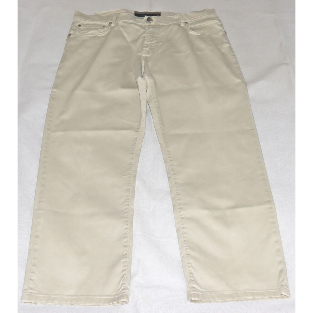 Corneliani ID Luxury Denim Men's Chino 5 Pocket Straight Made In Italy Size 38